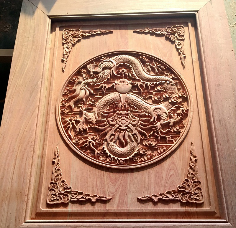 復合門雕刻
