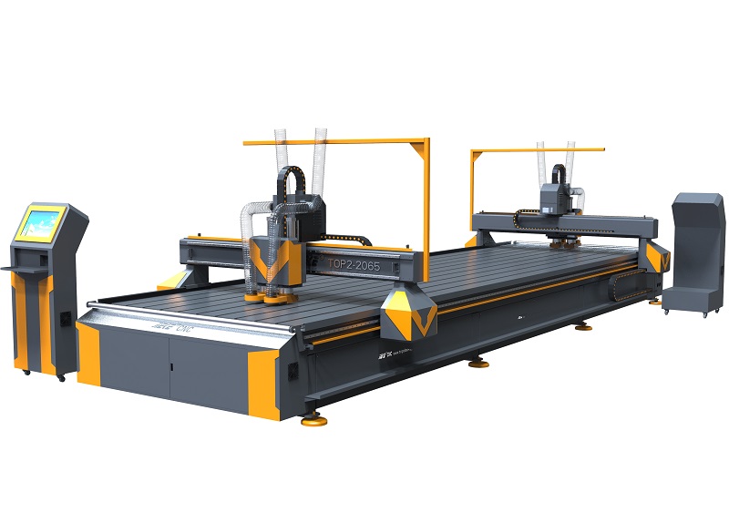 杰克2065雙龍門鋁板開槽切割機(jī)